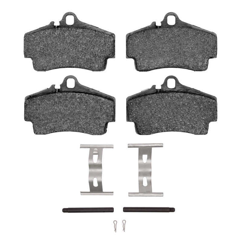 Porsche 911 Brake Pads - Rear - R1 Concepts - Semi Met - `97-`12 Porsche 911 Brake Pads - Rear - R1 Concepts - Semi Met - `97-`12